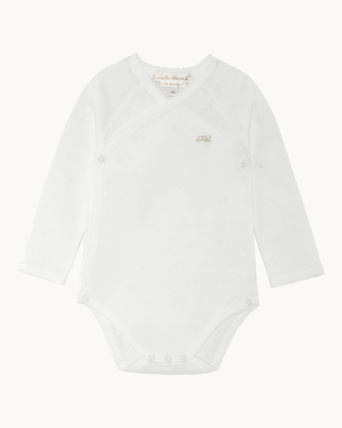 Pointelle Cotton Onesie