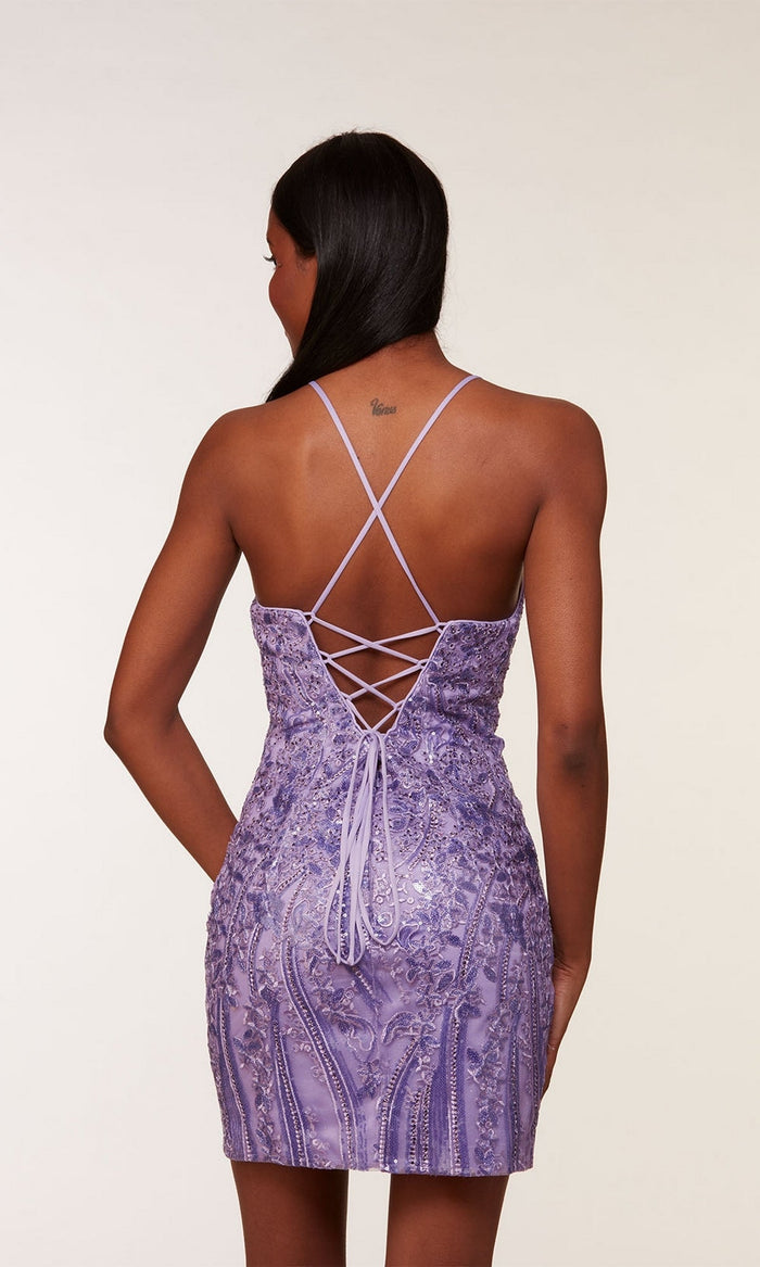 Short Dress By Alyce For Homecoming 4615