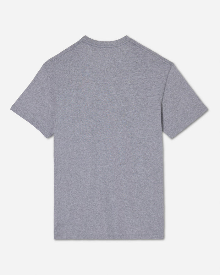 Back of gray shirt