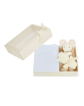 Sleep & Snuggle Pointelle Angel Wing Gift Set - Blue