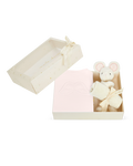 Sleep & Snuggle Pointelle Angel Wing Gift Set - Pink
