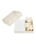 Sleep & Snuggle Pointelle Angel Wing Gift Set - White