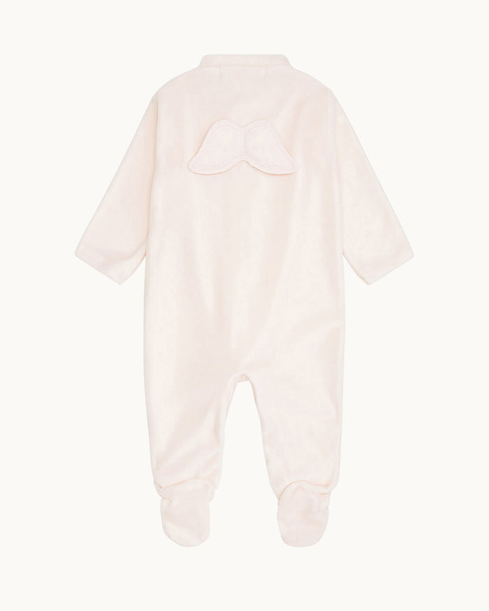 Sleep & Snuggle Velour Angel Wing Gift Set - Pink