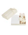 Sleep & Snuggle Velour Angel Wing Gift Set - White
