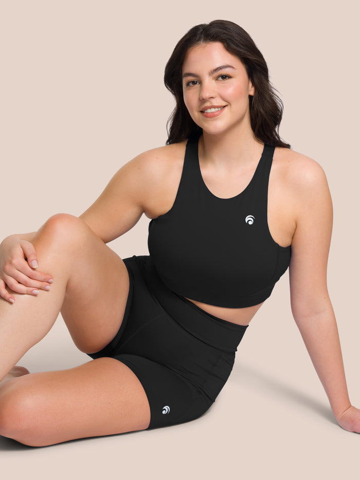 Soho Crew Short Set - Black
