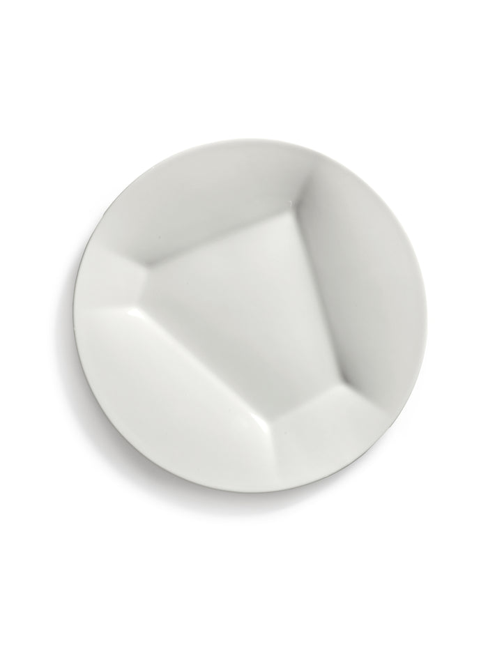 STARTER PLATE 02 SILOS - WHITE