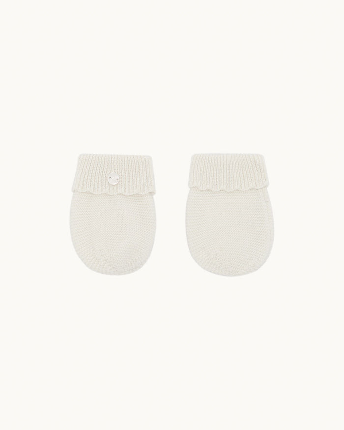 Summer Cotton Blanket & Accessories Baby Gift Set - Milky White