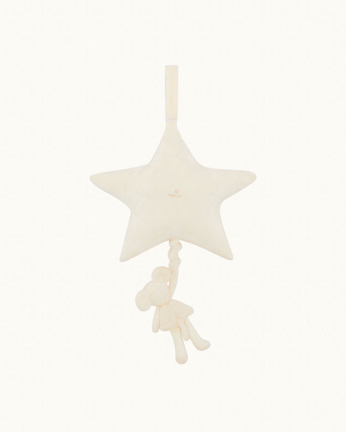 To The Stars Musical Pull Toy - Milky White